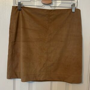 Faux Suede J. Crew Skirt